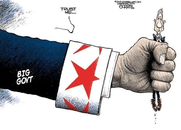 “You Libertarians Will Never Get Anywhere Until You Accept the Fact of Big Government…”