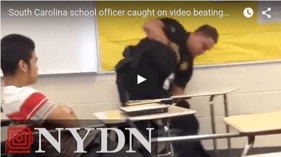 FIRED! SC School Resource Officer Assaults Student