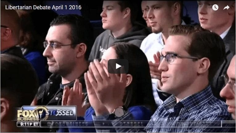 Did You Watch the Libertarian Party Presidential Debate on Stossel?