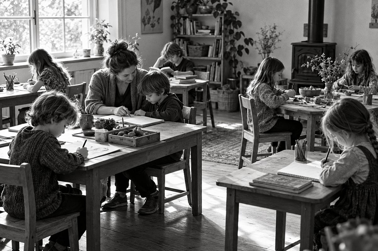 How AnCapville Works: Real School Choice Is Radical … and Beautiful!