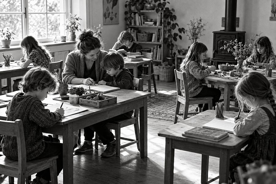 How AnCapville Works: Real School Choice Is Radical … and Beautiful!