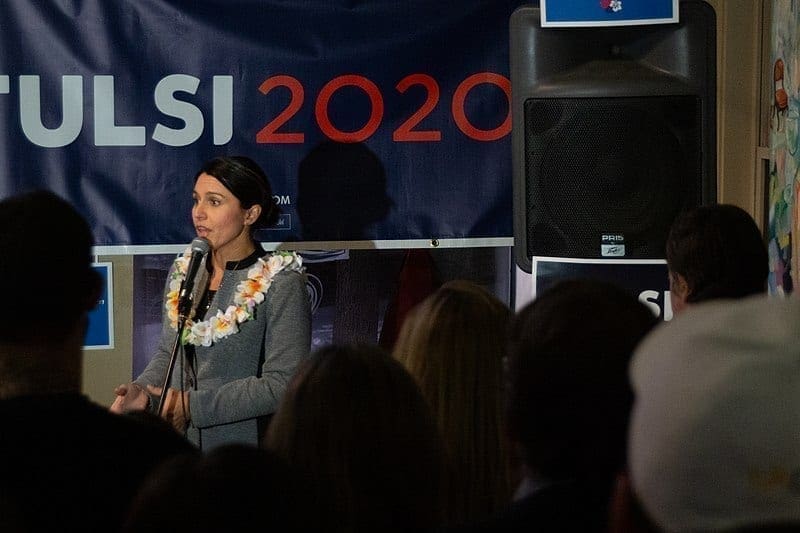 Rep. Tulsi Gabbard Stands Firm on Anti-Regime Change Stance