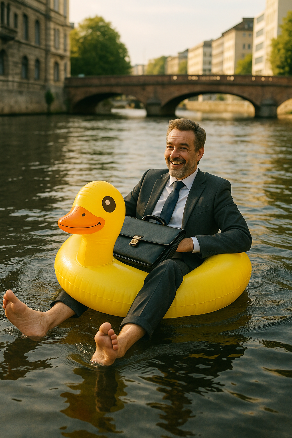 A river commute in Switzerland shows us the value of local solutions.