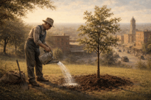 When Civilization Stops Building for Tomorrow